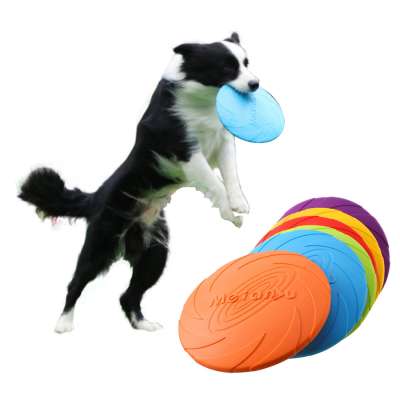 Foldable soft rubber pet toys dog mini flying disc dog flying disc chew toys for dogs