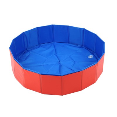 Hot sales new design 60 cm folding pet swimming pool outdoor portable dog pool